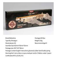 Robotime Gun Blocks modelo Kit de construcción juguetes para niños regalo de cumpleaños - details 4