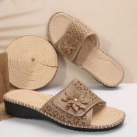 zapatos de zapatilla de tacón de cuña de verano para mujer - details 2