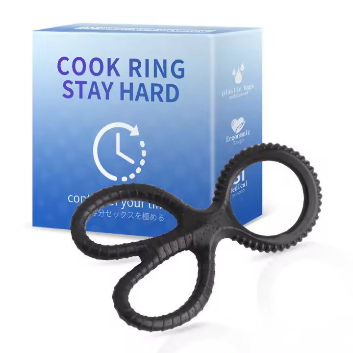 Anillo de pene para hombres, eyaculación retardada, extensor de erección, juguetes sexuales para hombres, BDSM - 1