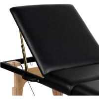 Masaje Plegable con pies de Madera, Altura Regulable con Accesorios y Bolsa de Transporte, 3 Secciones de Madera - details 3