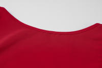 Verano nuevo estilo de moda temperamento color sólido sin mangas cierre de la cintura slim espalda abierta vestido - details 1