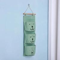Organizador de Almacenamiento Colgante Impermeable de 3 Bolsillos Ideal para Dormitorio, Sala de Estar, Baño, Armario de Pared - details 5