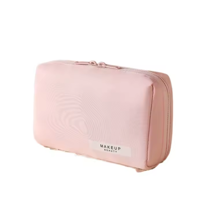 Bolsa de cosméticos impermeable a la moda, bolsa de tela de gran capacidad para lavar a mano, bolso de mano, paquete de lápiz labial, bolsa de almacenamiento - 1