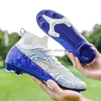 Gran oferta de botines de fútbol de verano para hombre, forro de cuero genuino, plantilla de goma de PU para fútbol, ​​zapatos de fútbol sala, precio más barato - details 6