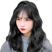 Flequillo de aire 3D, pieza superior de pelo sintético, flequillo falso Natural, rizos, flequillo francés, Clip en Clourse, bloque de extensión de cabello, uso diario - details 11