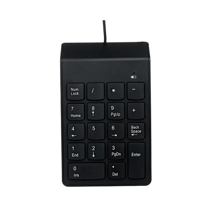 Teclado numérico con Cable, teclado numérico de 18 teclas, Cable USB para ordenador portátil, funciona desde casa - 1