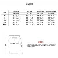 Día del padre Ropa transfronteriza de primavera y otoño Camiseta para hombres europeos y americanos Camisa básica Henry de manga larga para hombres - details 1