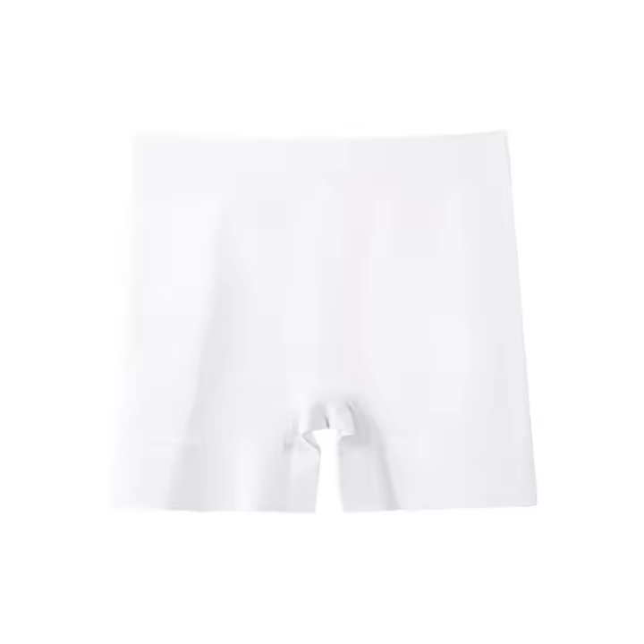 Pantalones cortos de seguridad de cintura alta para mujer, bragas protectoras, pantalones cortos de talla grande, ropa interior sin costuras, Verano - 1