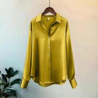 2025 camisa y blusas de primavera Jersey nuevo cárdigans mujer Top tejido coreano manga larga solapa botón elegancia dulce abrigos casuales - details 5