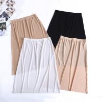 Enagua de falda de satén para mujer, ropa interior cómoda, vestido de verano - details 1