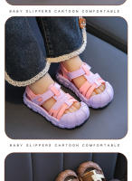 Zapatillas de verano para niños y niñas, antideslizantes, con suela suave de dibujos animados, sandalias de bebé. - details 0