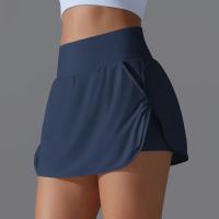 Faldas de tenis 2 en 1 para mujer, pantalones cortos de cintura alta de secado rápido, Fitness, correr, Golf, bádminton, falda antiexposición, ropa deportiva para gimnasio - details 6