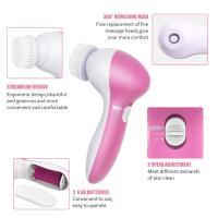 Cepillo eléctrico 5 en 1 para limpieza Facial profunda, Kit de cuidado de la piel para Spa, limpiador de poros y cuerpo, herramienta masajeadora de belleza - details 10