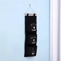 Organizador de Almacenamiento Colgante Impermeable de 3 Bolsillos Ideal para Dormitorio, Sala de Estar, Baño, Armario de Pared - details 8