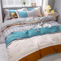 Funda nórdica sencilla para edredón, Sábana de cama individual, doble, Queen, King Size, fundas de almohada, 3 piezas - details 10
