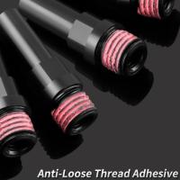 Piezas de bicicleta en forma de 8, asiento de extensión, media carga de coche, adaptador convertidor de freno Universal en V, aleación de aluminio, negro/rojo - details 5