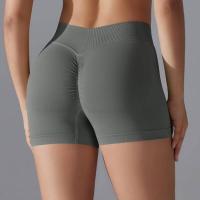Pantalones cortos de yoga sin costuras para mujer, pantalones cortos deportivos que levantan los glúteos, transpirables, de secado rápido - details 12