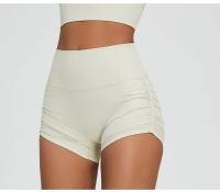 Shorts Deportivos de Cintura Alta para Yoga y Estiramiento Secado Rápido, Transpirable, Material de Nylon - details 11