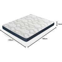 90X200, Altura 14 CM, Reversible, Adaptable y Transpirable Ideal para Camas Nido - details 13