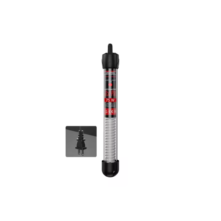 20-32 ° Calentador de tanque de peces C, 25-300W, enchufe UE/EE. UU., varilla calefactora para acuario, a prueba de explosiones, termostato de 110V-220V, calentador para pecera - 1