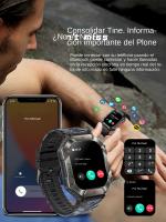 Reloj inteligente para hombres con voz AI, salud las 24 horas y monitor de frecuencia cardíaca durante el sueño - details 0