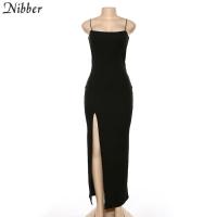 Vestido Largo para Mujer Diseño Básico de Primavera con Cordones Ajuste Midi - details 16