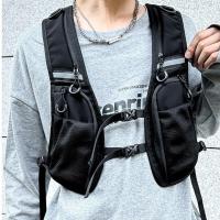 Mochila de malla transpirable con múltiples bolsillos para correr, chaleco de hidratación ligero, bolsa de agua portátil, mochila de Maratón - details 2