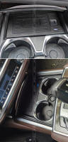 Cargador inalámbrico Qi para coche, adaptador de placa de carga rápida para teléfono celular, modificación Interior, piezas de automóvil, para B-MW serie 7, 2016-2022 - details 6