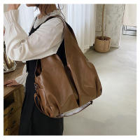 Bolso de gran capacidad de las mujeres de la primavera nueva moda simple retro bolso de mano nicho bolso de hombro - details 29