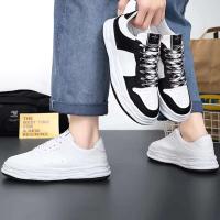 Y 39-44 Zapatos deportivos de ocio estéticos con plataforma multifuncional de moda blanca transpirable para hombre - details 0