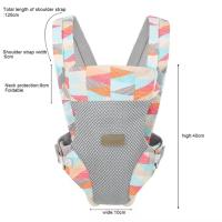 Portabebés ergonómico para recién nacido, Mini cinturón de hombro delantero y trasero, 360 - details 1