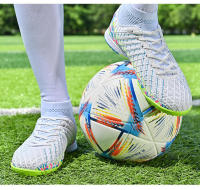 Botas de fútbol para hombre, botines de fútbol TF/FG, zapatos de entrenamiento resistentes al desgaste para niños, zapatillas antideslizantes para exteriores, talla 34-45 - details 25