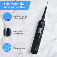 Kit de blanqueamiento Dental eléctrico, raspador Dental con espejo para la boca, para eliminar manchas de sarro cuidado bucal, limpiador de dientes - details 5