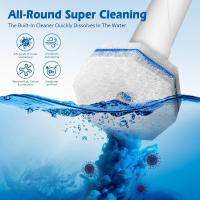 40 Pcs Limpieza De Inodoro Con Varita Deschirable Compatible Con Escobas De Inodoro Clorox Cabeza De Escoba Para Limpieza Doméstica Material Plástico - details 3