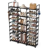 Zapatero de 10 Niveles Grande para 54-62 Pares de Zapatos Ahorra Espacio - details 0