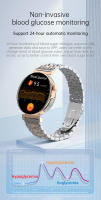 Reloj inteligente VL45 Pro, dispositivo con detección ECG, Bluetooth, llamada de emergencia SOS, fotografía remota, Pantalla AMOLED, novedad de 2024 - details 9