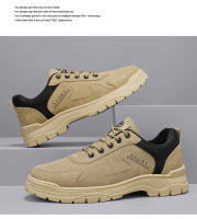 Nuevo impermeable Martin hombre, zapatos casuales de chef de una sola pieza con pedal, zapatos de trabajo de cuero antideslizantes con protección laboral. - details 16