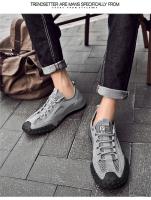 Zapatos de senderismo transpirables de malla para hombre, zapatillas deportivas antideslizantes para exteriores, escalada, calidad de lujo, verano - details 20