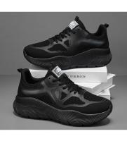 Zapatillas de correr con plataforma para hombre Zapatillas naranjas transpirables de punto informales a la moda Zapatos antideslizantes para deportes al aire libre - details 21