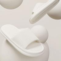 Pantuflas de plataforma gruesa ZHIDA, pantuflas de nube con suela suave de EVA, sandalias de verano para la playa, chanclas antideslizantes para mujer, pantuflas de baño para el hogar - details 4