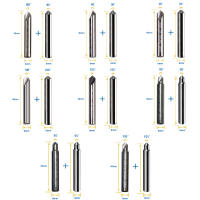 Cortador de Dimple de Carburo para Corte de Llave Vertical Herramientas de Artesanía Duplicación de Llave Herramientas de Corte de Moldeo 90° 95° 100° - details 5