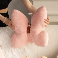 Cojín de Almohada de Mariposa de Peluche Corto Cojín de Almohada Rosado para Niña - details 3