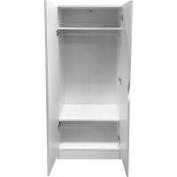 Puertas Correderas Blancas para Niños Dimensión 70 x 42,5 x 161,5 cm Ideal para Guardería Dormitorio - details 4