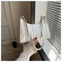 Bolso de hombro a la moda para mujer, bolso de cuero PU para axila, bolsos de Color sólido, bolsos de ocio para ir al trabajo, bolsos con asa pequeña, bolso de mano con cremallera a la moda - details 21