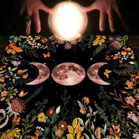 1 mantel Moon wer altar tarot adivinación y brujería, mantel decorativo de astrología - details 13