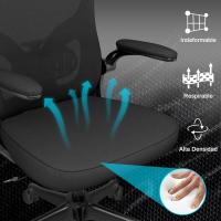 Silla de Oficina Ergonómica Soporte Lumbar, Ajustable, Transpirable, Máxima Carga 150kg - details 3