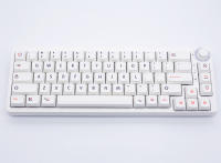 Teclado de dibujos animados blanco Simple XDA PBT, sublimación de tinte para juegos mecánicos personalizados, Kit de teclas resistentes al desgaste, 126 - details 3