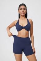 Sensación desnuda, pantalones de yoga de cintura alta para levantamiento de cadera, pantalones ajustados de fitness para mujer, pantalones cortos de secado rápido para correr - details 10