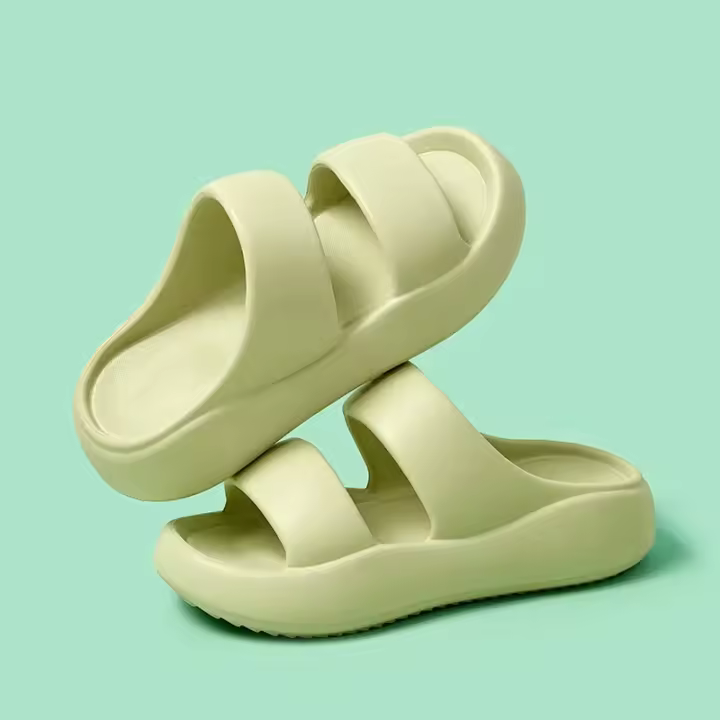 Zapatillas de Plataforma de Moda para Mujer Asgard Suela Gruesa, Cómoda, Antideslizante para Exteriores y Uso Doméstico - 1