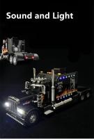 Camión de remolque de aleación para niños, modelo de coche, contenedor de Metal fundido a presión, vehículos de transporte de ingeniería, modelo de coche, juguete, regalo, nuevo, 1/24 - details 6